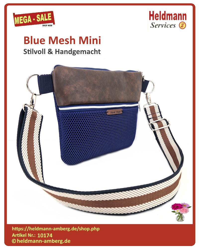 10174 Blue Mesh Mini