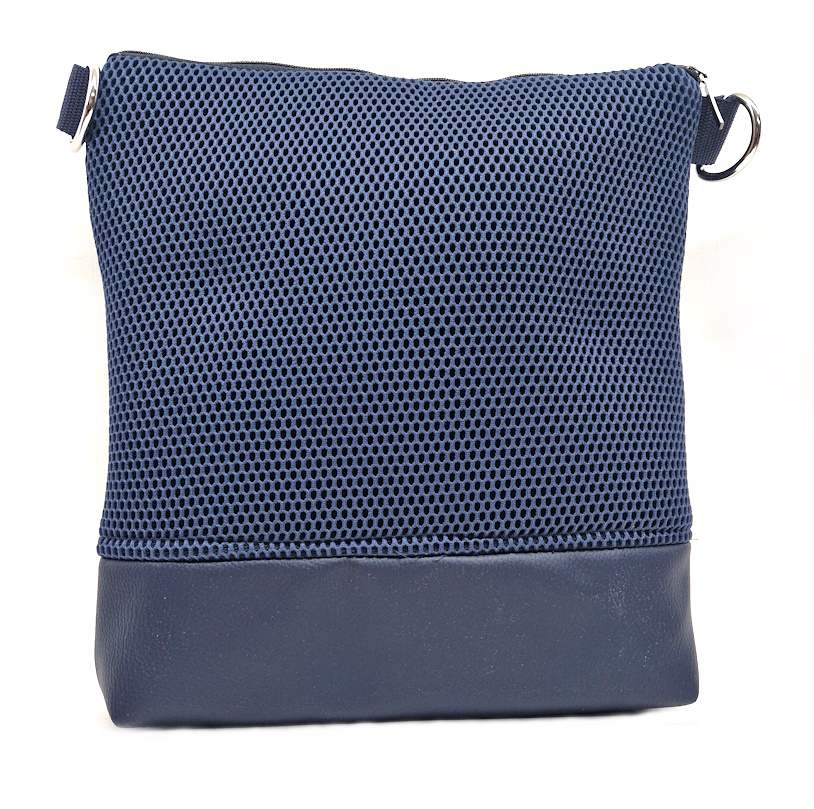 10017 Crossbag Azure Elegance Damenhandtasche Rückseite ohne Gurt