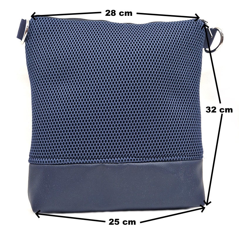 10017 Crossbag Azure Elegance Damenhandtasche Maße