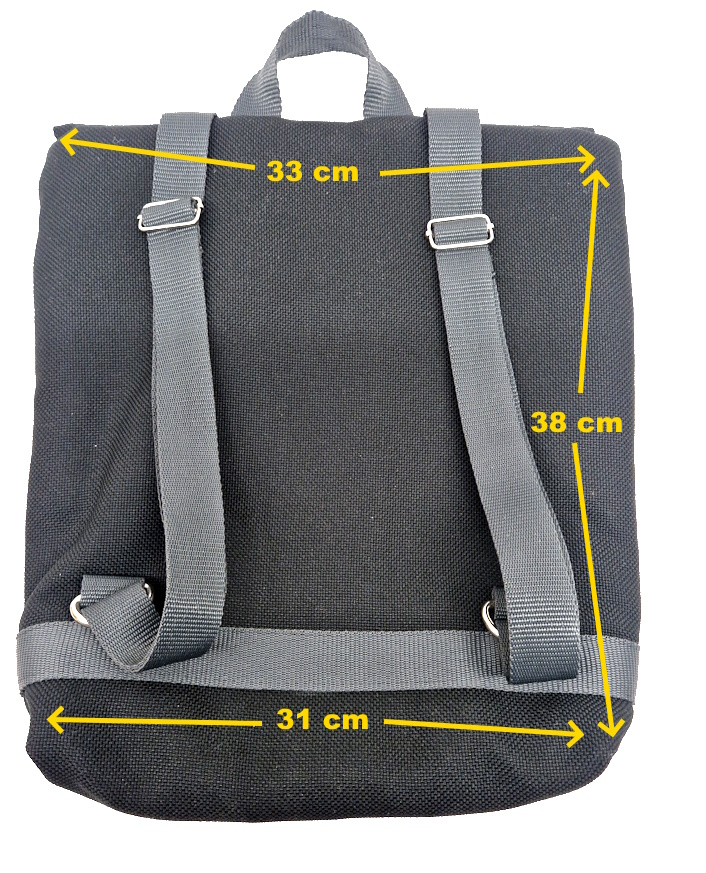 Style-Pack – Dot Noir - Damen-Rucksack Maße