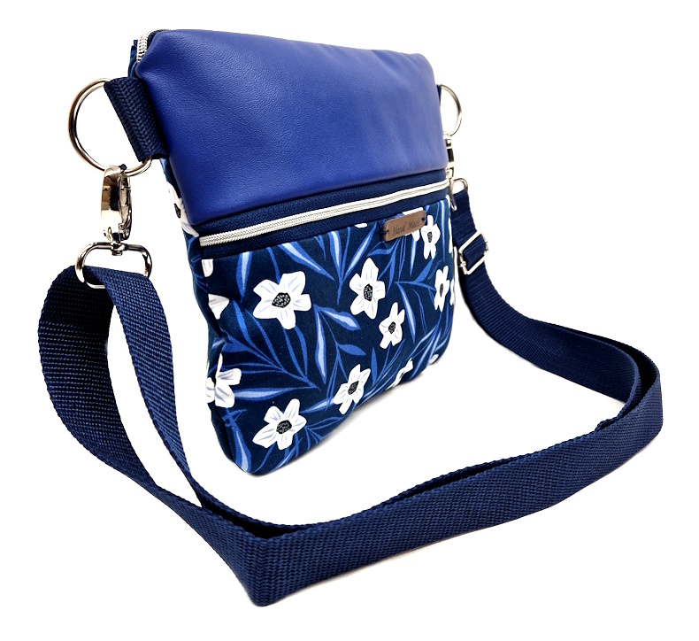 10022 Damen-Schulter-Tasche Flora Chic Bag Seitenansicht links