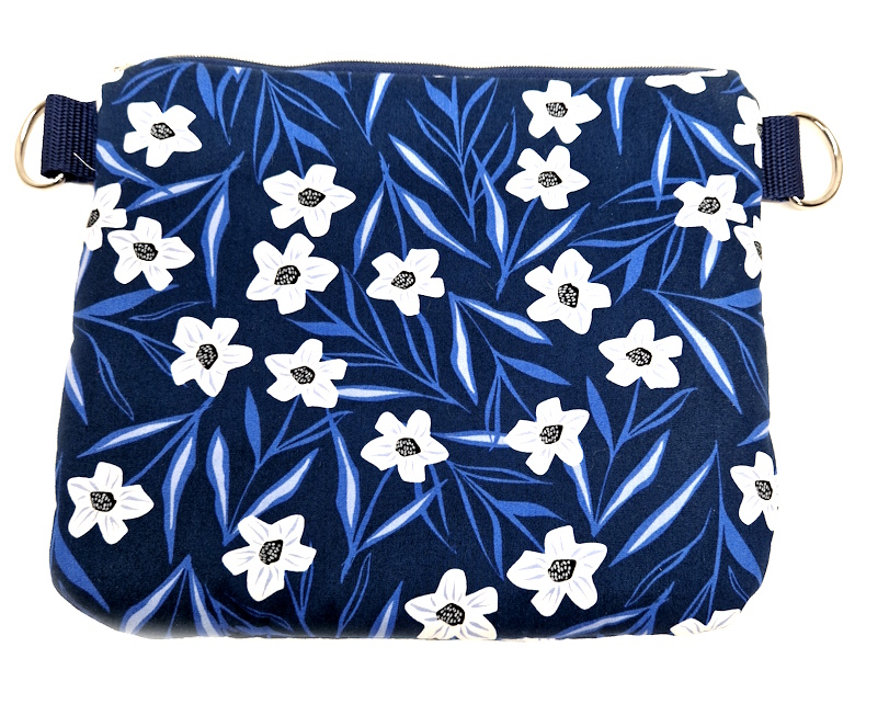 10022 Damen-Schulter-Tasche Flora Chic Bag Rückseite