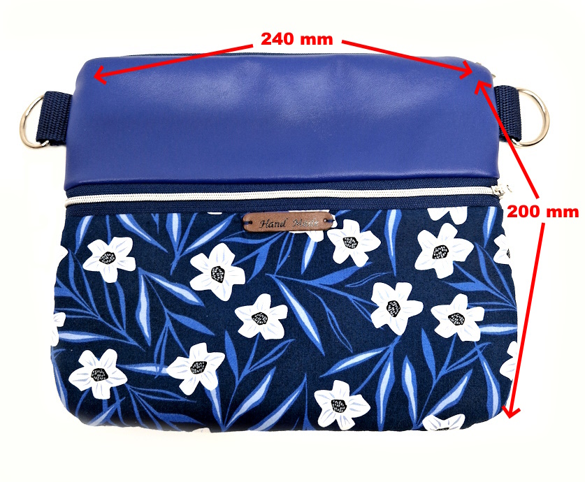 10022 Damen-Schulter-Tasche Flora Chic Bag Maße