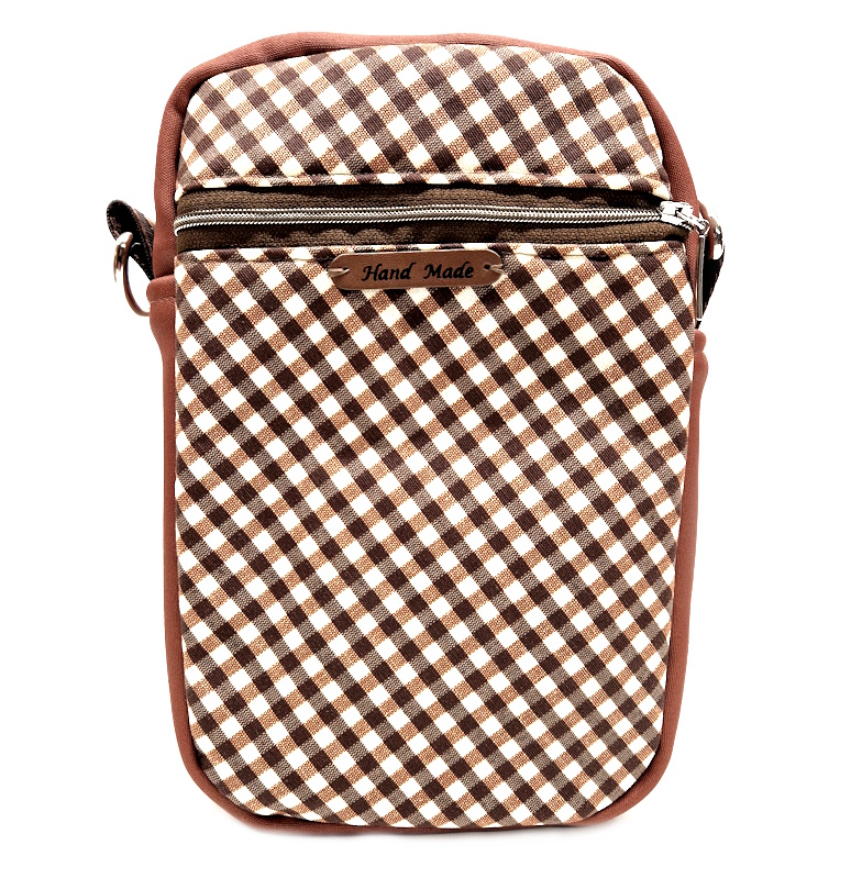 10027 Chic & Kariert Damen-Crossbag-Tasche Vorderseite
