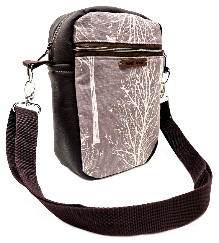 10028 Grape Charm Crossbag Damen-Tasche Seitenansicht links