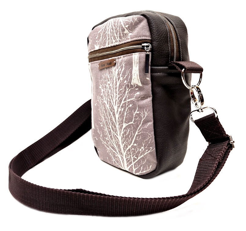 10028 Grape Charm Crossbag Damen-Tasche Seitenansicht rechts