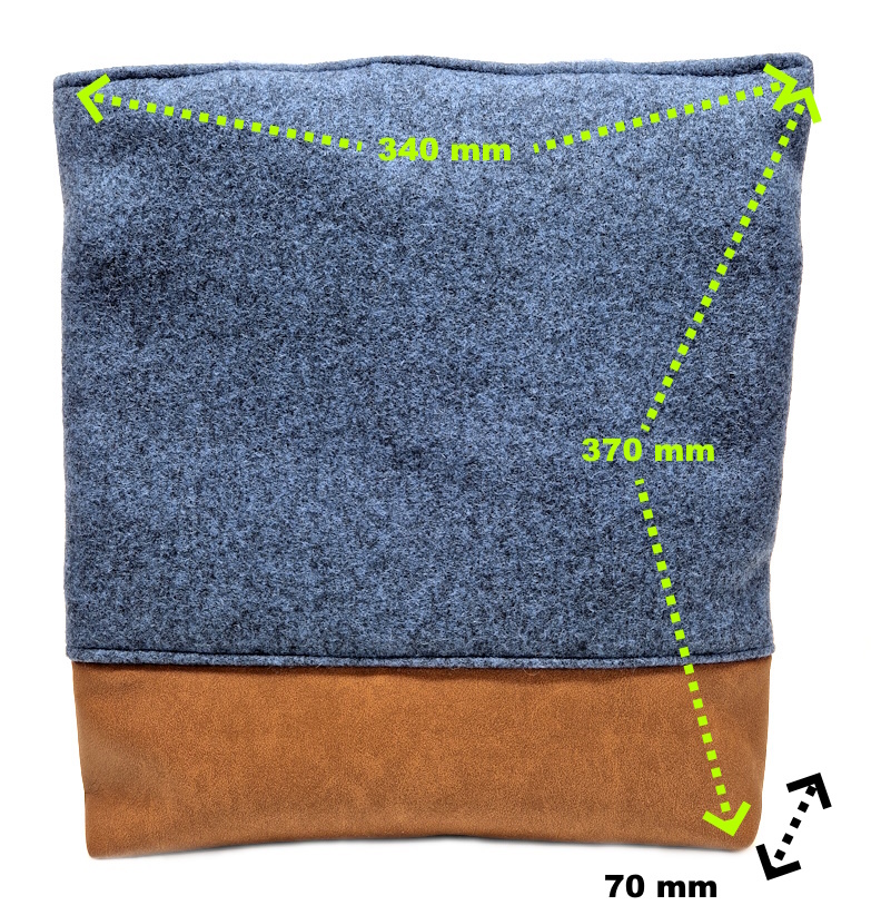 10030 BlueCraft Damen-Shopper Maße