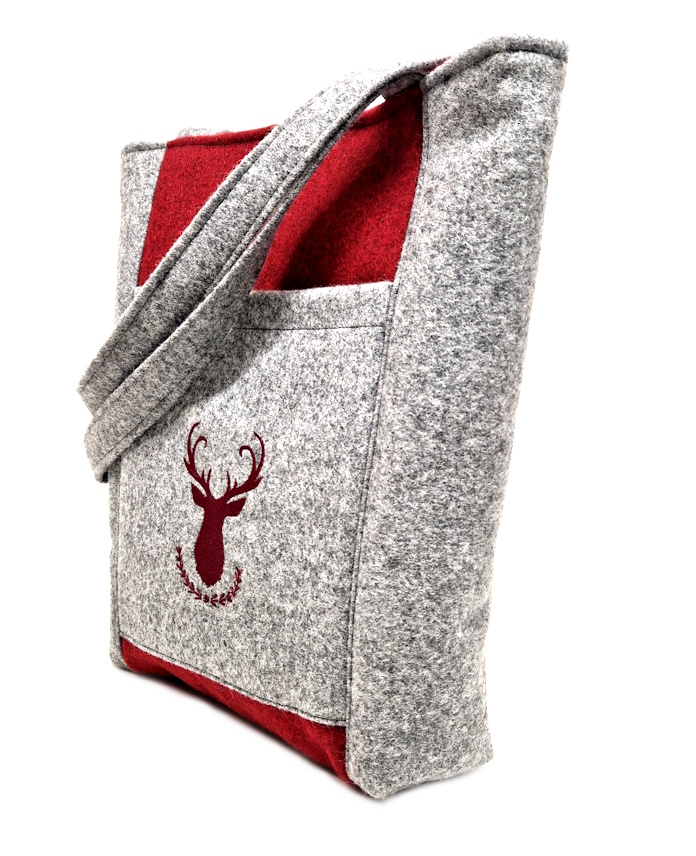 10033 Hirschliebe Shopper Seitenansicht rechts