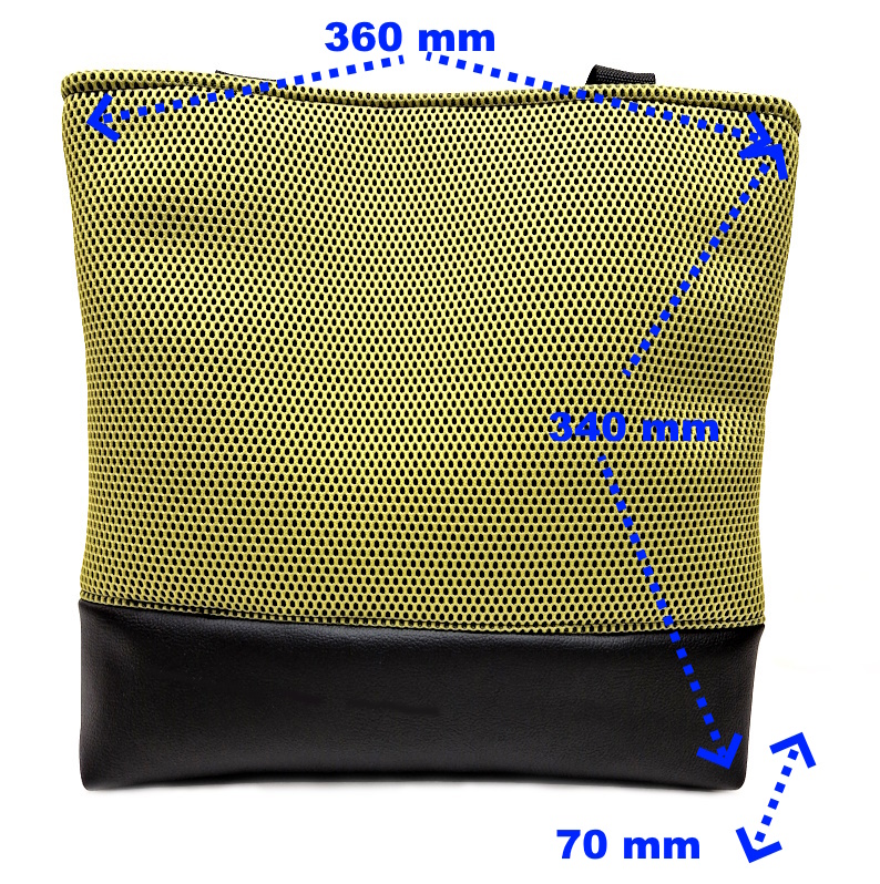 10035 Grüne Eleganz Shopper Maße