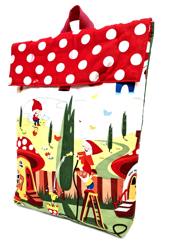 10037 Zwergentraum Rucksack Seitenansicht rechts
