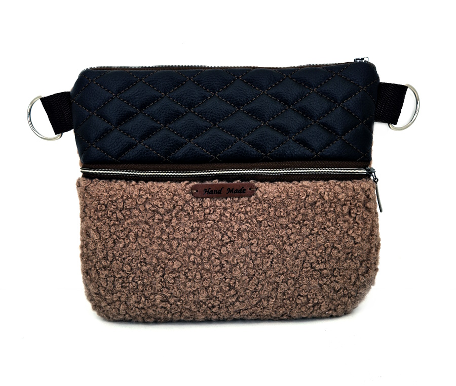 10051 Bouclé & Kunstleder Chic Vorderansicht