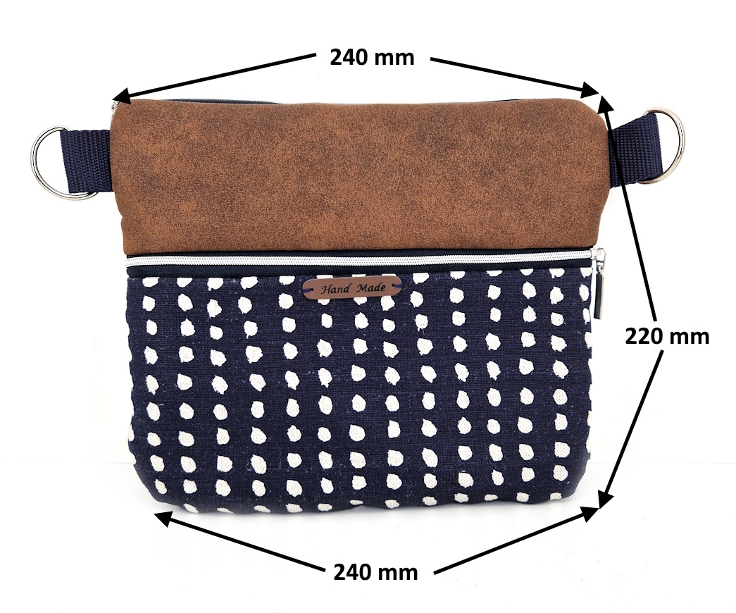 10053 Polka Chic Schultertasche Maße