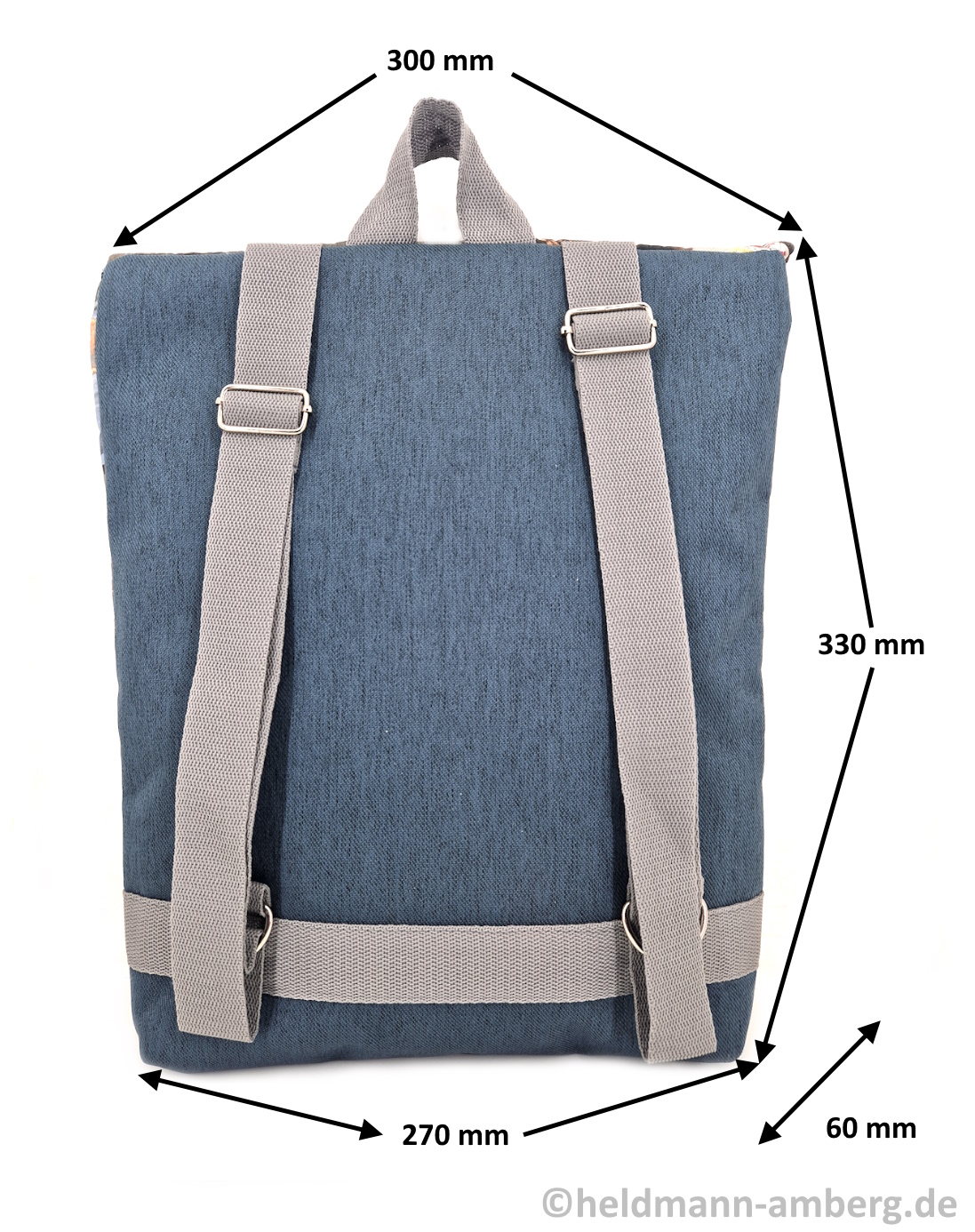 10062 Kinder-Rucksack mit Rennwagen Maße