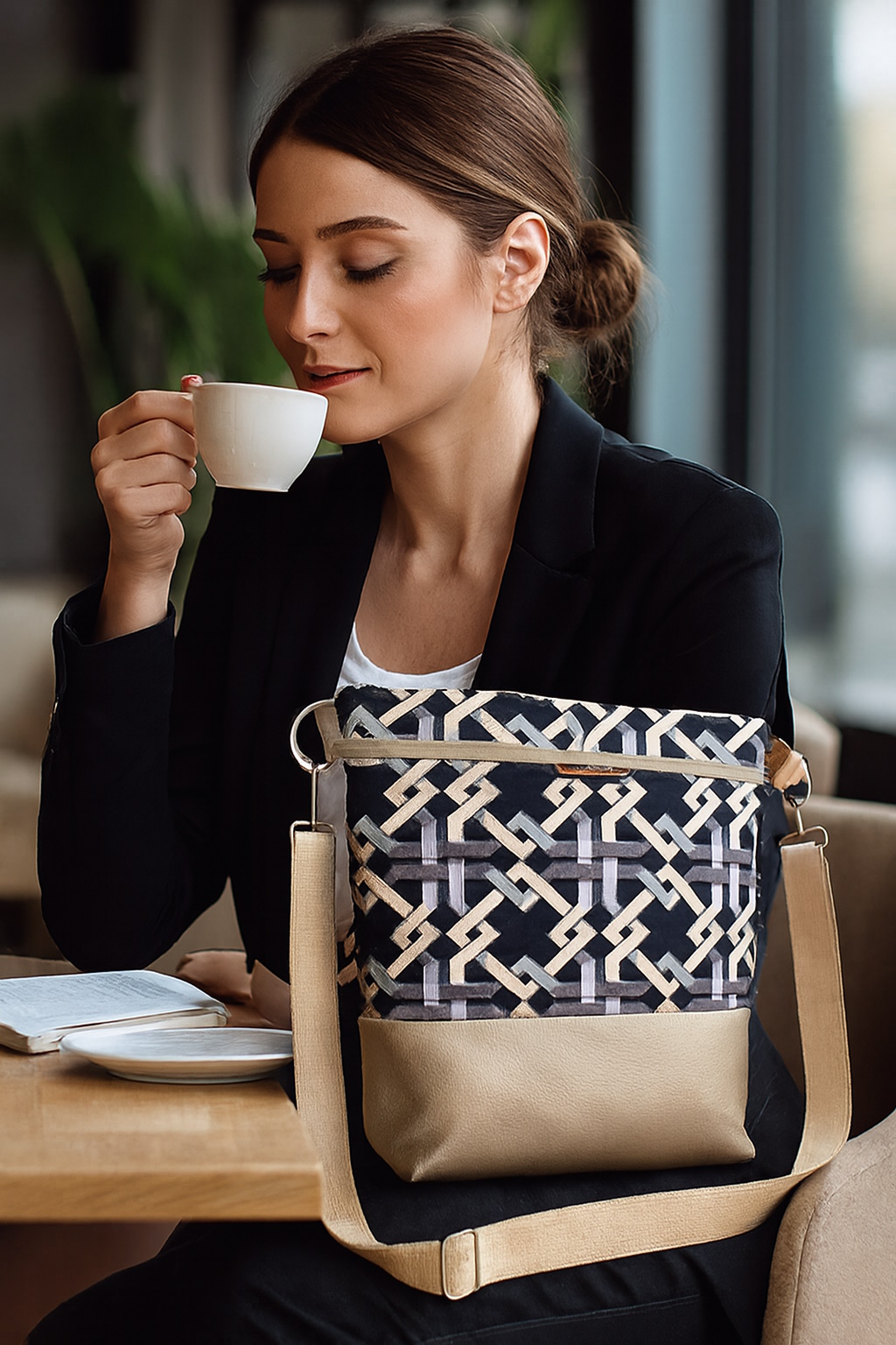 10065 Elegante Schulter-Damen-Tasche