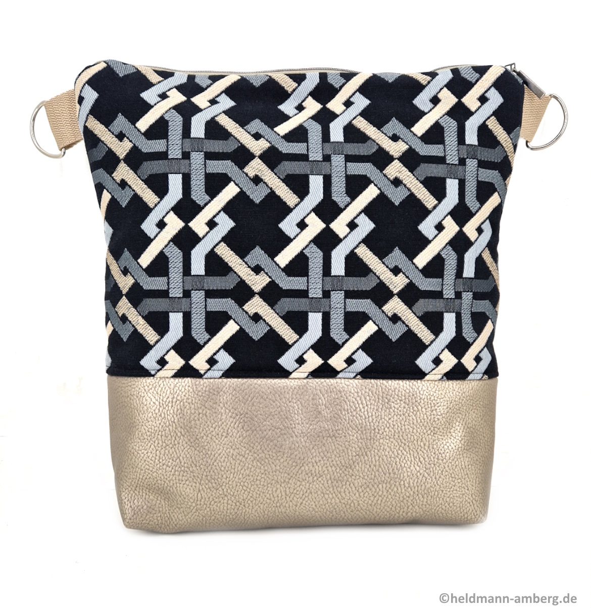 10065 Elegante Schulter-Damen-Tasche Rückansicht