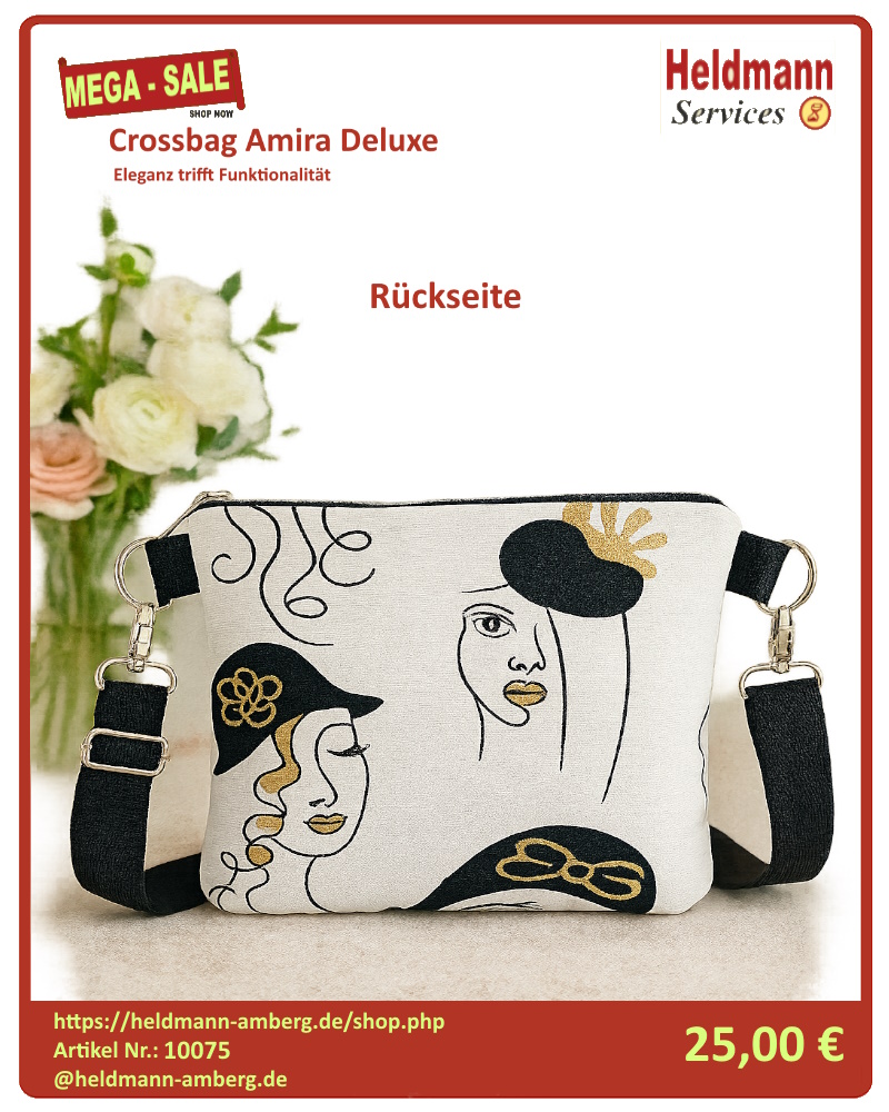 10075 Crossbag Amira Deluxe Rückseite