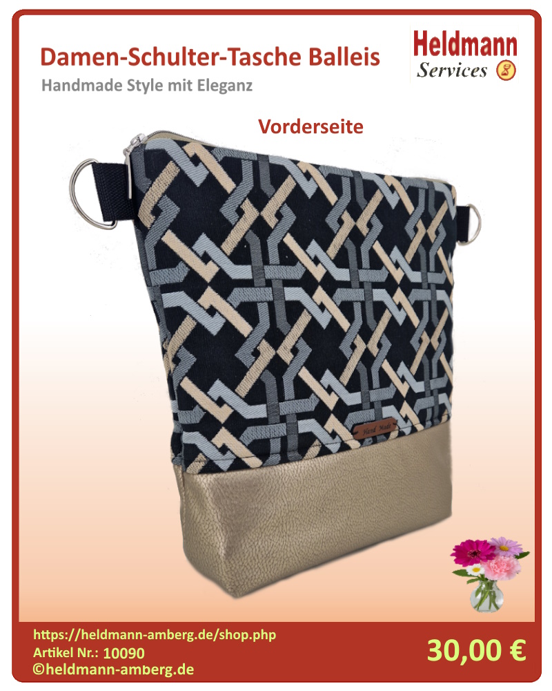 10090 Damen-Schulter-Tasche Balleis Vorderseite