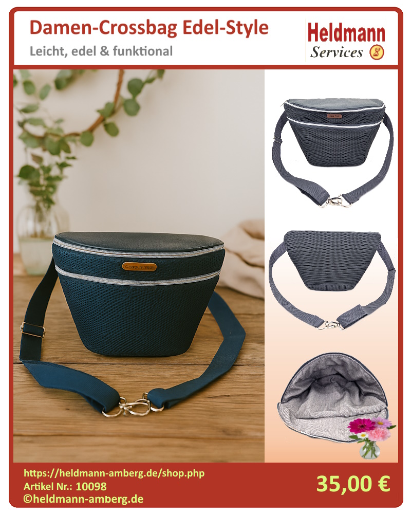 10098 Damen-Crossbag Edel-Style FB