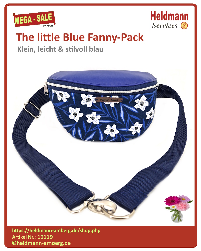 10119 The little Blue Fanny-Pack