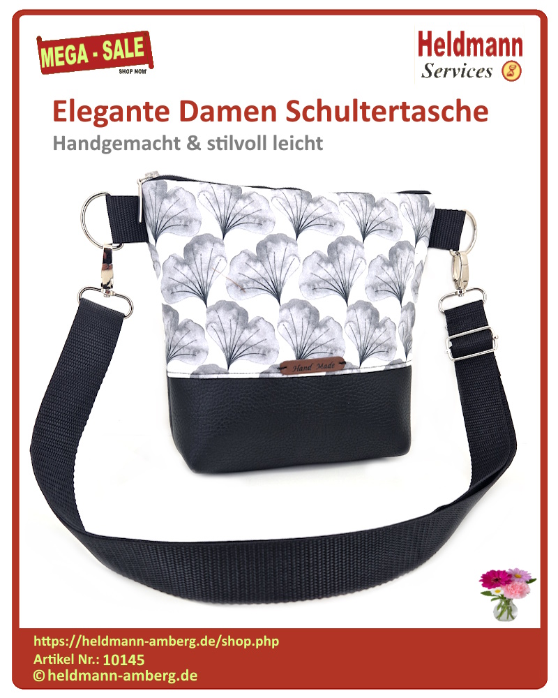 10145 Elegante Damen Schultertasche