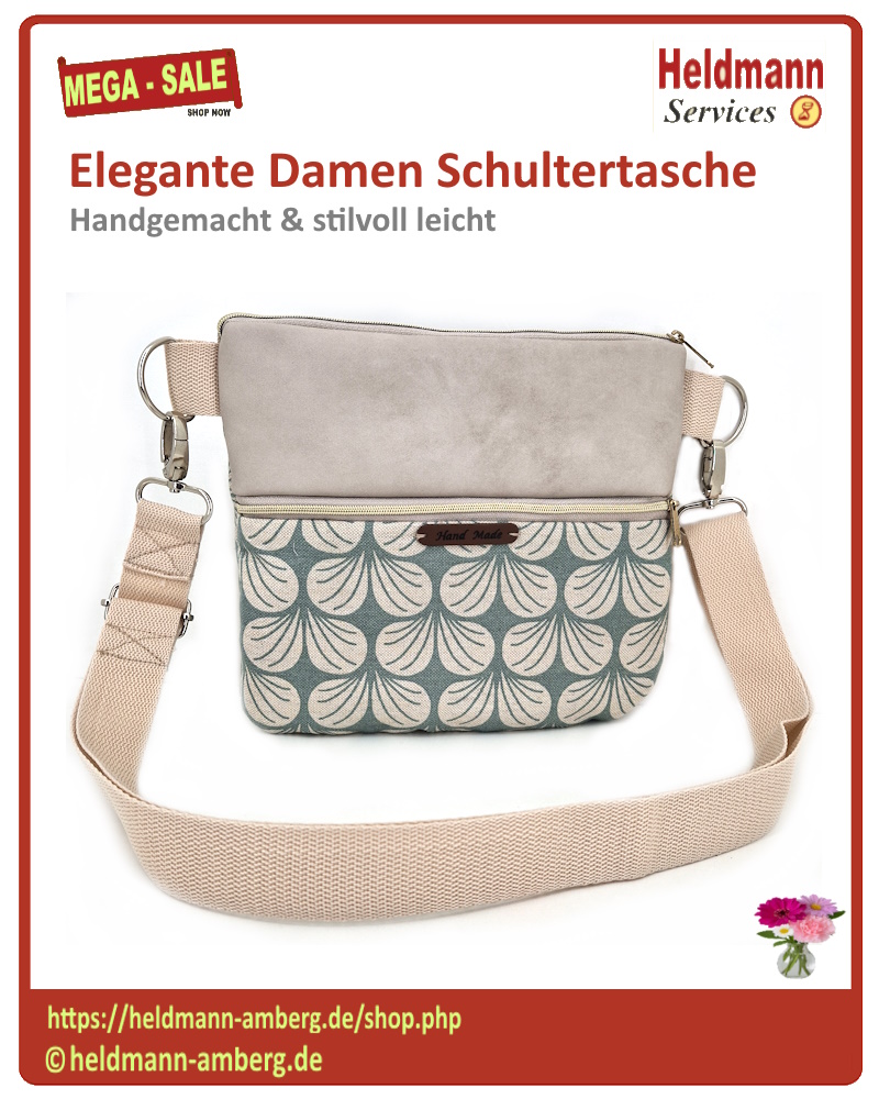 10147 Elegante Damen Schultertasche